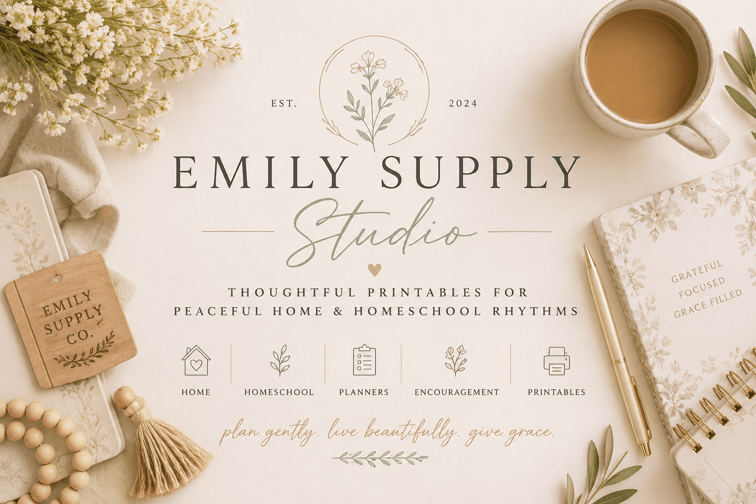 Peaceful Home Rhythm Binder